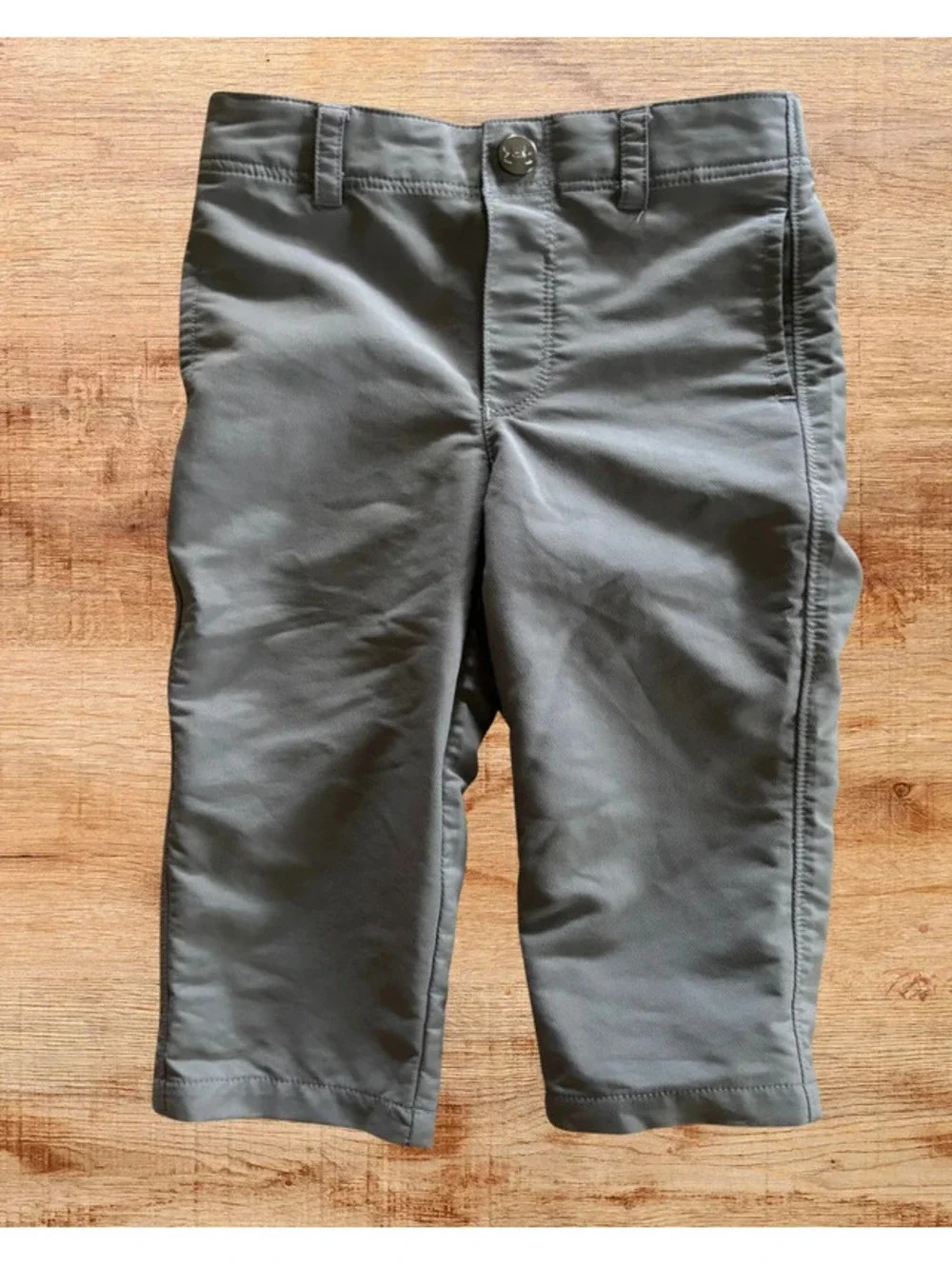 Hurley 6-9M Gray Baby Boy Chino Pants Adjustable Dress Casual Pants